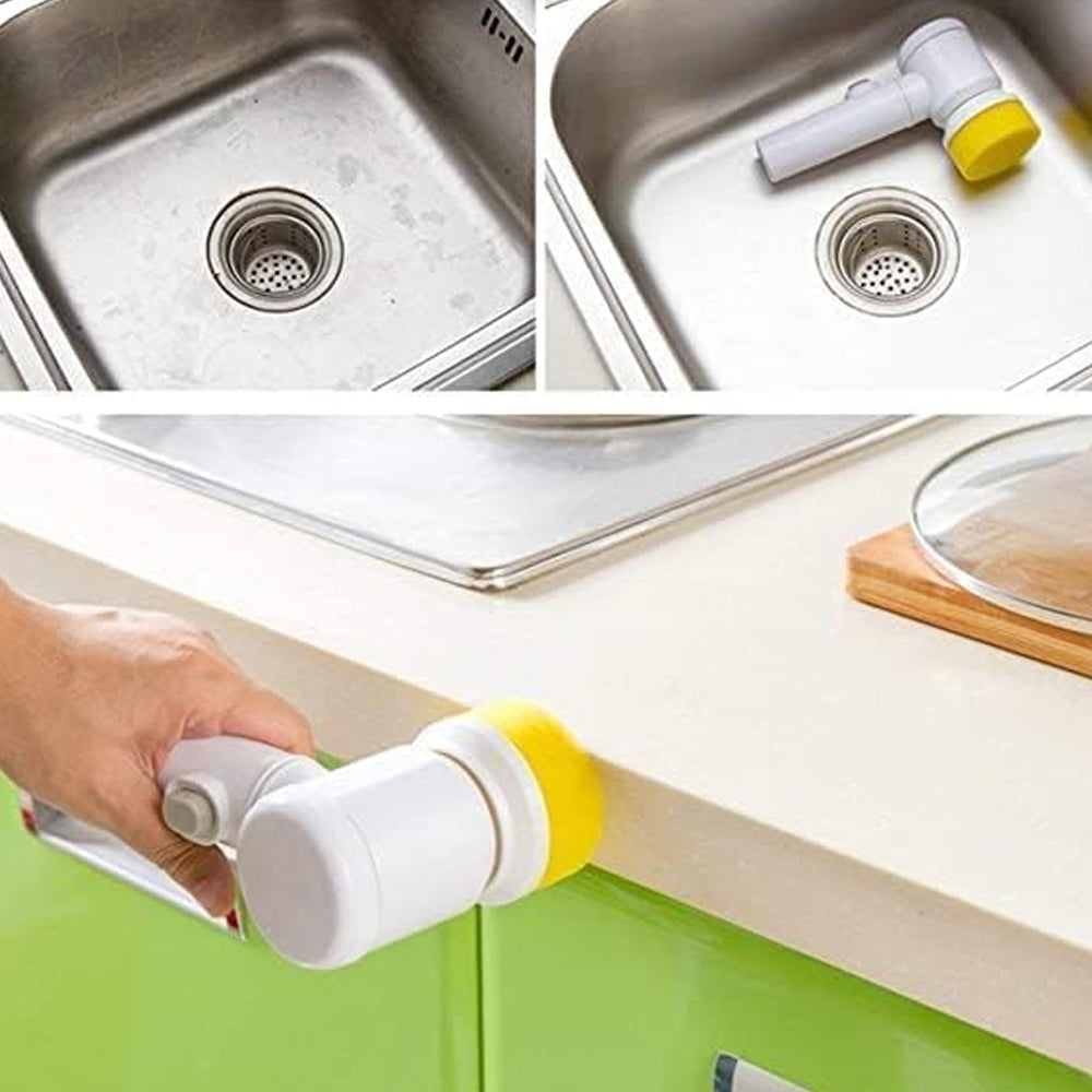 5-in-1 Multi Functional Electric Cleaning Brush