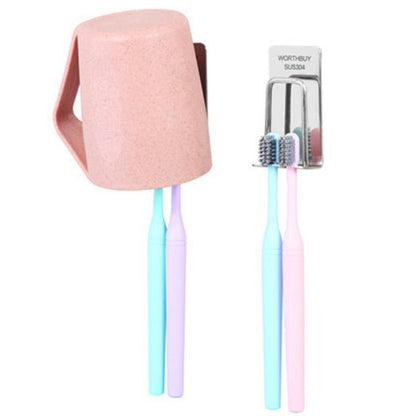 Wall-Mounted Toothbrush Holder