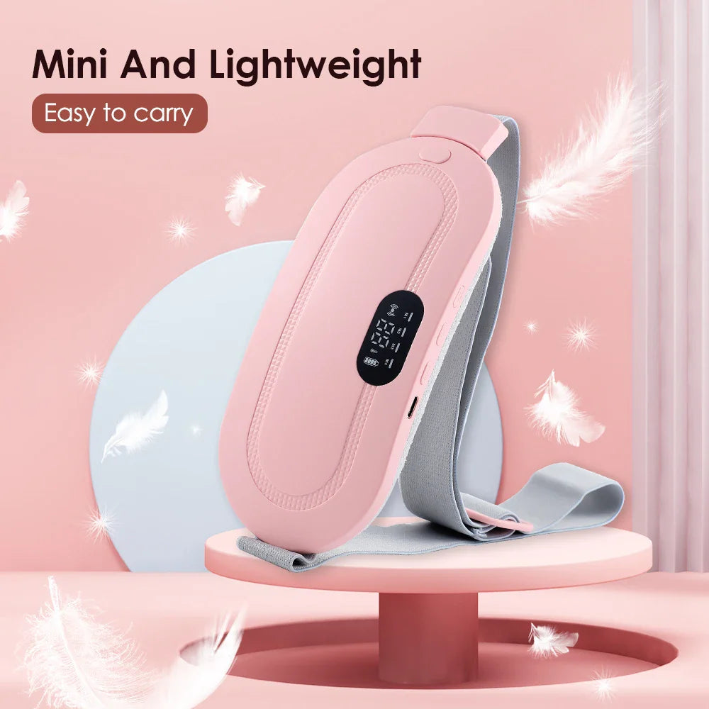 Smart Warm Palace Belt, Portable, Rechargeable & Cordless Heating Pad for Menstrual Pain or Back Pain, Back or Belly Warm Belt